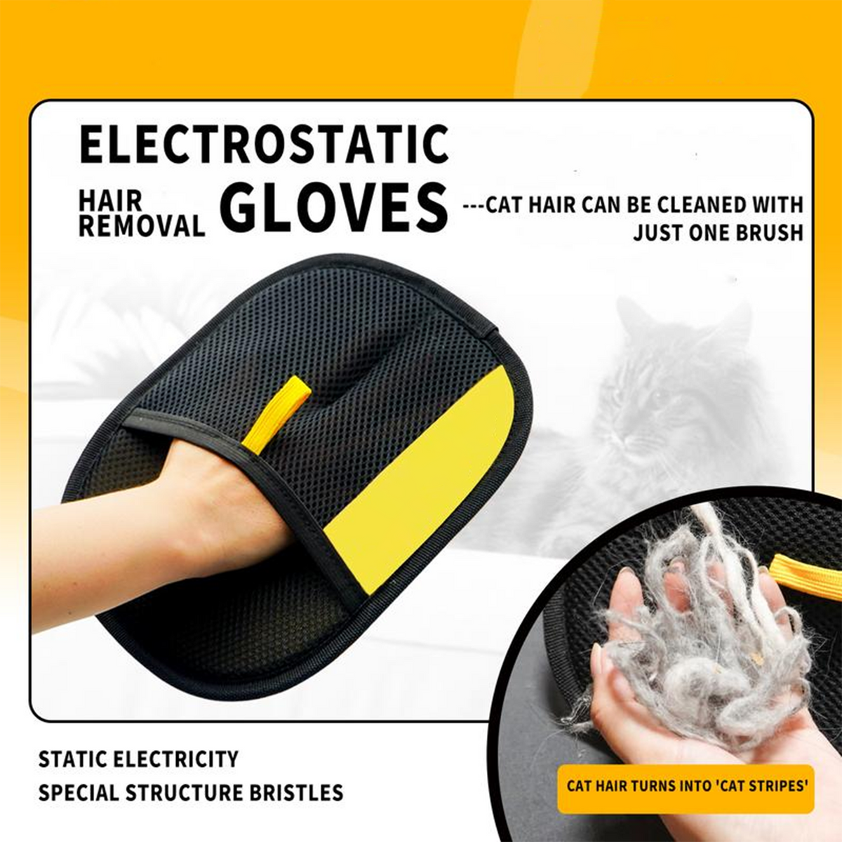 Pet Hair Remover Glove