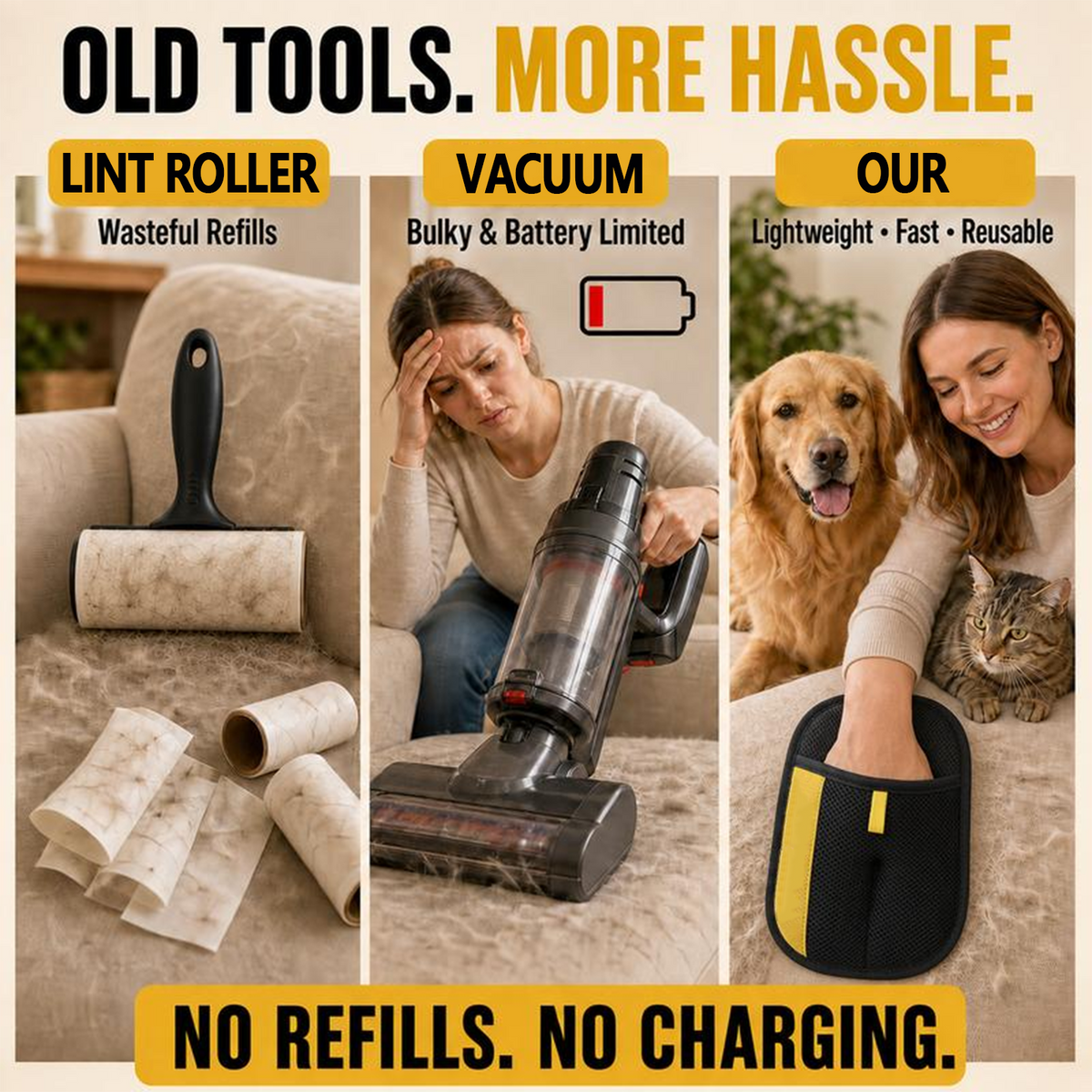 Pet Hair Remover Glove