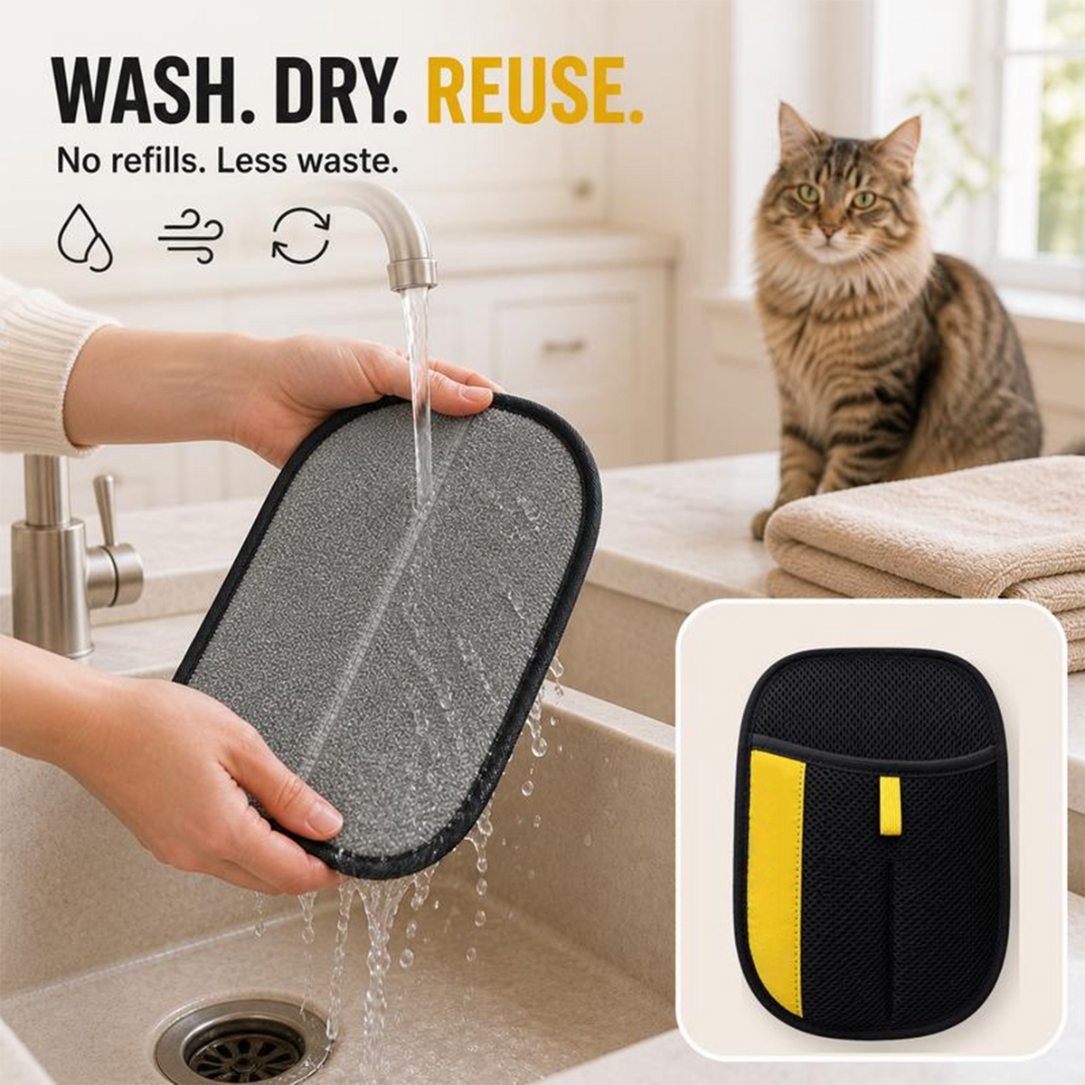 Pet Hair Remover Glove